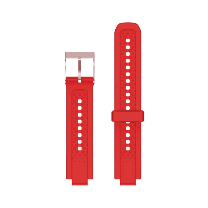 G.r35.6 Up Red StrapsCo Silicone Rubber Watch Band Strap For Garmin Forerunner 25 (Small Version)