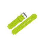 G.r36.11 Angle Lime Green StrapsCo Silicone Rubber Watch Band Strap For Garmin Forerunner 25 (Large Version)