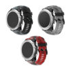 G.r37.mb All Colour StrapsCo Silicone Rubber Replacement Watch Band Strap With Black Buckle For Garmin Fenix 5X 3 3 HR