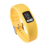 G.r38.10 Main Yellow StrapsCo Silicone Rubber Watch Band Strap For Garmin Vivofit 4 Small Large