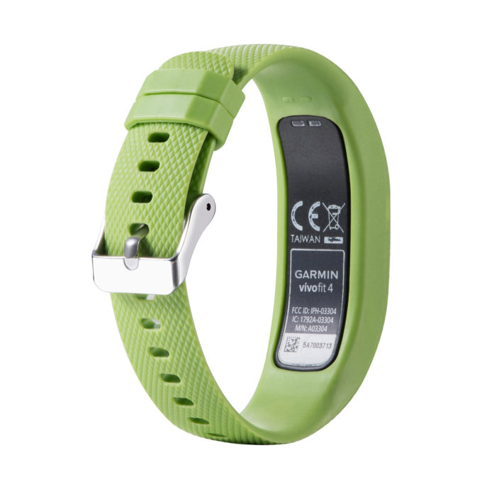 G.r38.11 Back Green StrapsCo Silicone Rubber Watch Band Strap For Garmin Vivofit 4 Small Large