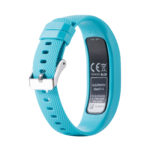 G.r38.11a Back Teal StrapsCo Silicone Rubber Watch Band Strap For Garmin Vivofit 4 Small Large