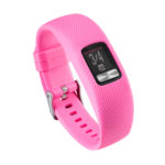 G.r38.13 Main Pink StrapsCo Silicone Rubber Watch Band Strap For Garmin Vivofit 4 Small Large