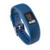 G.r38.5 Main Dark Blue StrapsCo Silicone Rubber Watch Band Strap For Garmin Vivofit 4 Small Large