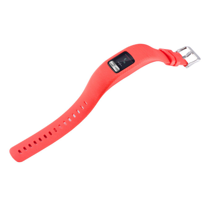 G.r38.6 Alt Red StrapsCo Silicone Rubber Watch Band Strap For Garmin Vivofit 4 Small Large