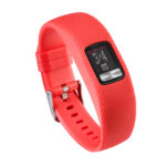 G.r38.6 Main Red StrapsCo Silicone Rubber Watch Band Strap For Garmin Vivofit 4 Small Large