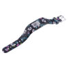 G.r39.m Alt Painted Flowers StrapsCo Silicone Rubber Replacement Watch Band Strap For Garmin Vivofit JR