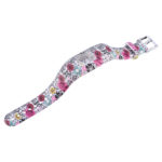 G.r39.o Alt Floral Paisley StrapsCo Silicone Rubber Replacement Watch Band Strap For Garmin Vivofit JR