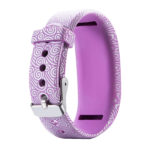 G.r39.t Back Purple Swirls StrapsCo Silicone Rubber Replacement Watch Band Strap For Garmin Vivofit JR