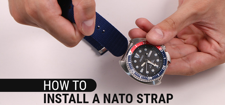 Installing a deals nato strap