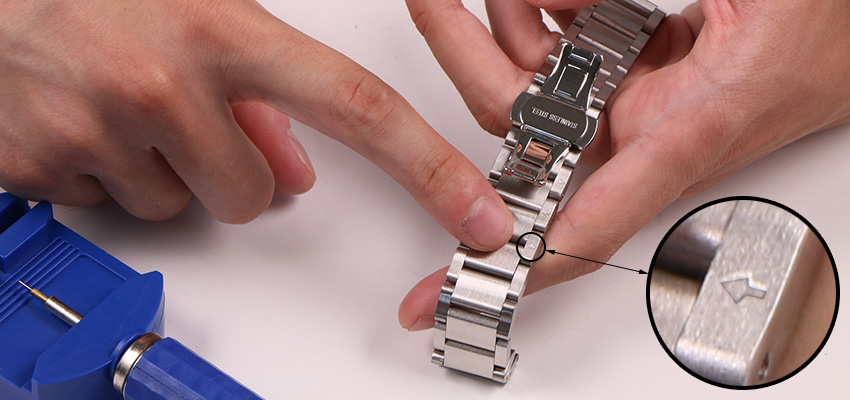 How to remove best sale watch band without tool