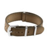 Nt4.nl.11.17 Main Dark Green & Khaki StrapsCo Premium Woven Nylon Seatbelt NATO Watch Band Strap 18mm 20mm 22mm 24mm