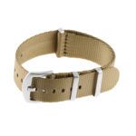 Nt4.nl.17 Main Khaki StrapsCo Premium Woven Nylon Seatbelt NATO Watch Band Strap 18mm 20mm 22mm 24mm