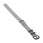 Nt4.nl.7.mb Angle Grey StrapsCo Premium Woven Nylon Seatbelt NATO Watch Band Strap With Black Buckle 18mm 20mm 22mm 24mm