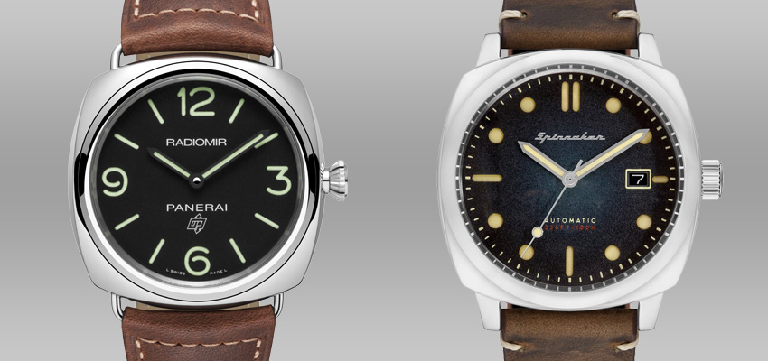 Splurge Vs Save Less Expensive Alternatives To Famous Luxury Watches Panerai Radiomir Base Logo Spinnaker Hull Automatic