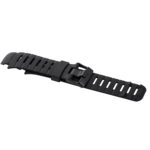 Su.r17 Alt StrapsCo Black Silicone Rubber Watch Band Strap Compatible With Suunto X Lander