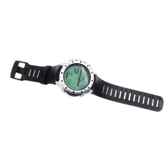 Su.r17 Main StrapsCo Black Silicone Rubber Watch Band Strap Compatible With Suunto X Lander