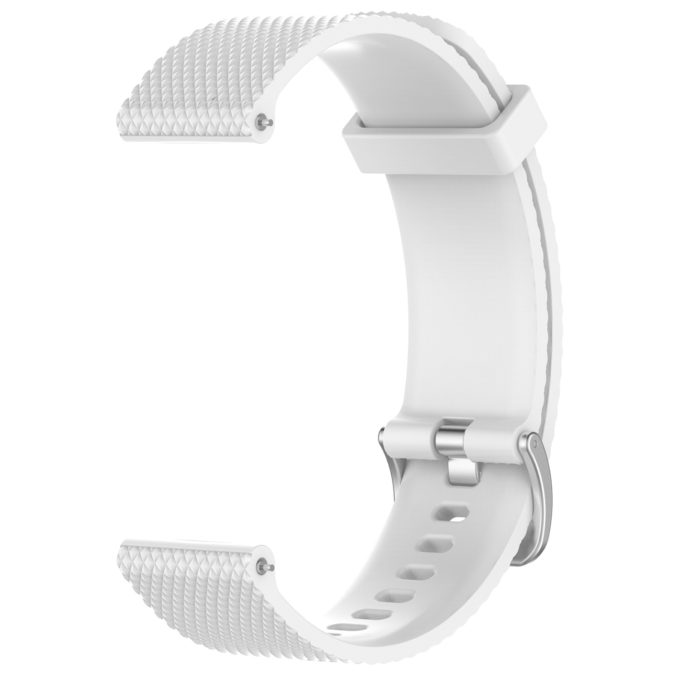 Su.r20 Alt White StrapsCo Silicone Rubber Watch Band Strap Compatible With Suunto 3 Fitness