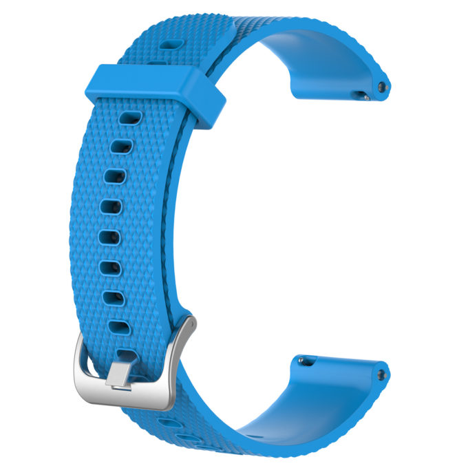 Su.r20 Back Blue StrapsCo Silicone Rubber Watch Band Strap Compatible With Suunto 3 Fitness