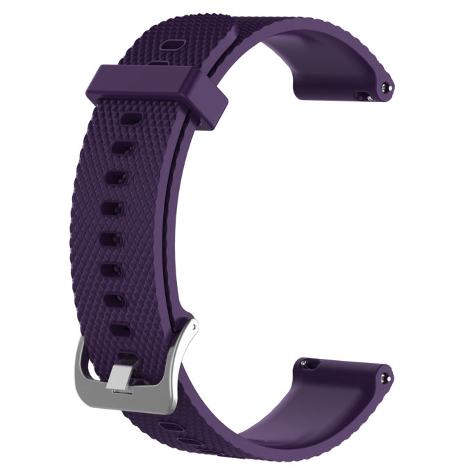 Su.r20 Back Dark Purple StrapsCo Silicone Rubber Watch Band Strap Compatible With Suunto 3 Fitness