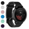 Su.r20 Gallery Black StrapsCo Silicone Rubber Watch Band Strap Compatible With Suunto 3 Fitness