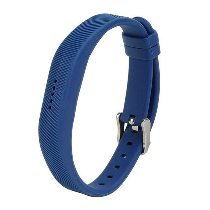 Fb.r7.5 Main Silicone Strap For Fitbit Flex In Blue