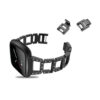Fb.m80.mb Angle Black StrapsCo Alloy Watch Bracelet Band Strap With Rhinestones For Fitbit Versa