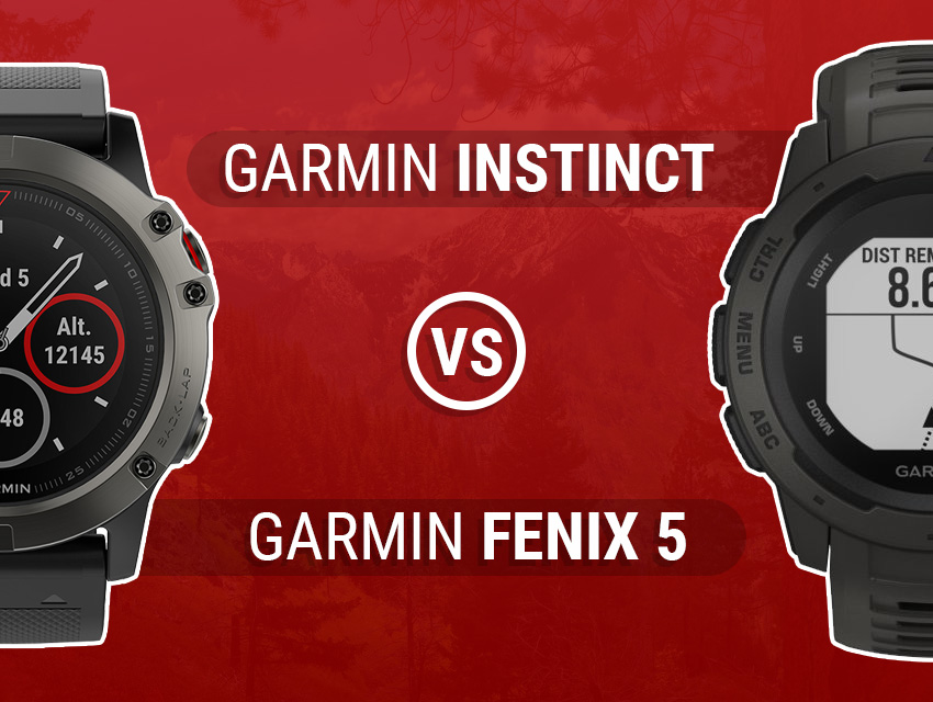 Instinct vs fenix 5 on sale