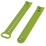 H.r4.11 Angle Green StrapsCo Silicone Rubber Watch Band Strap Compatible With Huawei Honor Band 3