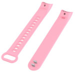 H.r4.13 Angle Pink StrapsCo Silicone Rubber Watch Band Strap Compatible With Huawei Honor Band 3