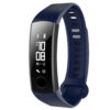 H.r4.5 Main Dark Blue StrapsCo Silicone Rubber Watch Band Strap Compatible With Huawei Honor Band 3