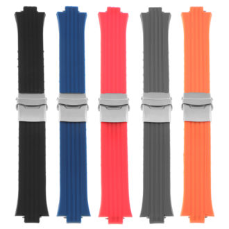 R.ors1 All Colors Strapsco Silicone Rubber Watch Band For ORIS TT1