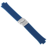 R.ors1.5 Main Blue Strapsco Silicone Rubber Watch Band For ORIS TT1