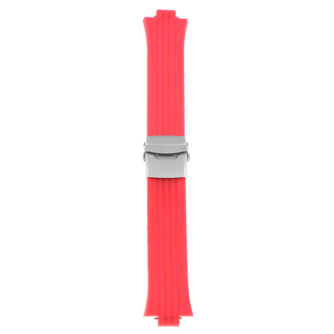 R.ors1.6 Up Red Strapsco Silicone Rubber Watch Band For ORIS TT1