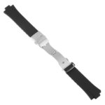 R.ors2.1 Alt Black Strapsco Silicone Rubber Watch Band For ORIS Aquis