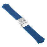 R.ors2.5 Main Blue Strapsco Silicone Rubber Watch Band For ORIS Aquis