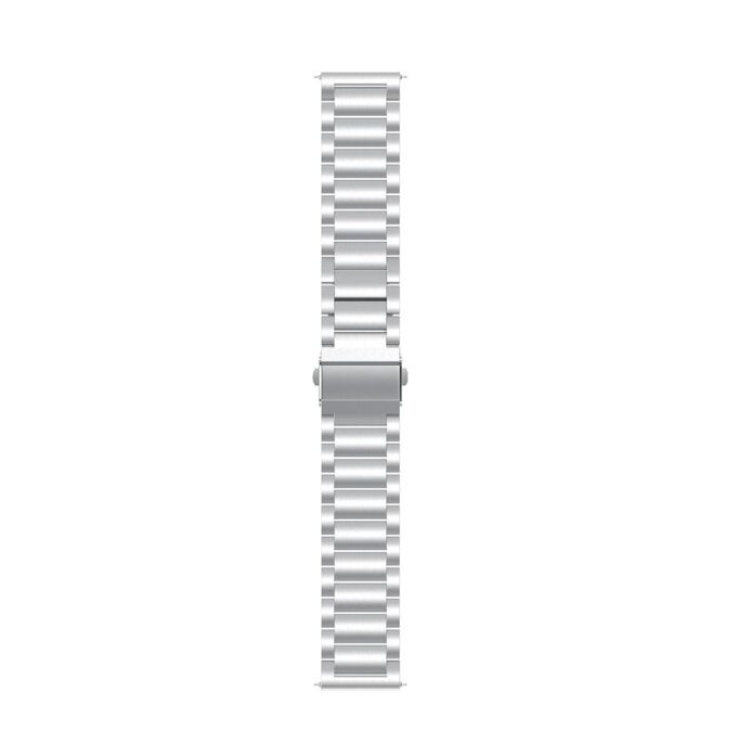 S.m8.ss.22 Up Silver StrapsCo Stainless Steel Watch Band Strap Compatible With Samsung Galaxy Watch, Galaxy Watch Active & Gear
