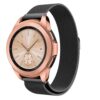 S.m9.mb.20 Main Black StrapsCo Milanese Mesh Watch Band Strap Compatible With Samsung Galaxy Watch, Galaxy Watch Active & Gear