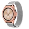 S.m9.ss.20 Main Silver StrapsCo Milanese Mesh Watch Band Strap Compatible With Samsung Galaxy Watch, Galaxy Watch Active & Gear