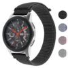 S.ny3.1 Gallery Black StrapsCo Woven Nylon Watch Band Strap Compatible With Samsung Galaxy Watch (46mm), Gear S3 Classic, Gear S3 Frontier & Gear Live