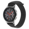 S.ny3.1 Main Black StrapsCo Woven Nylon Watch Band Strap Compatible With Samsung Galaxy Watch (46mm), Gear S3 Classic, Gear S3 Frontier & Gear Live