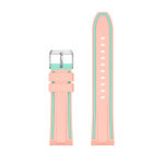 S.r8.13.11 Up Pink & Mint Green StrapsCo Silicone Rubber Watch Strap With Quick Release Compatible With Samsung Galaxy Watch Gear S3 Classic Frontier Gear Live