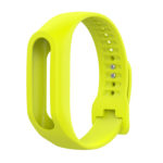 Tt.r4.11 Front Lime Green StrapsCo Silicone Rubber Watch Band Strap Compatible With TomTom Touch