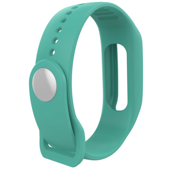 Tt.r4.11a Back Mint Green StrapsCo Silicone Rubber Watch Band Strap Compatible With TomTom Touch