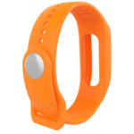 Tt.r4.12 Back Orange StrapsCo Silicone Rubber Watch Band Strap Compatible With TomTom Touch