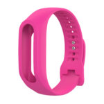 Tt.r4.13 Front Fuchsia StrapsCo Silicone Rubber Watch Band Strap Compatible With TomTom Touch