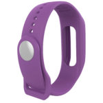 Tt.r4.18 Back Purple StrapsCo Silicone Rubber Watch Band Strap Compatible With TomTom Touch