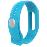 Tt.r4.5 Back Blue StrapsCo Silicone Rubber Watch Band Strap Compatible With TomTom Touch