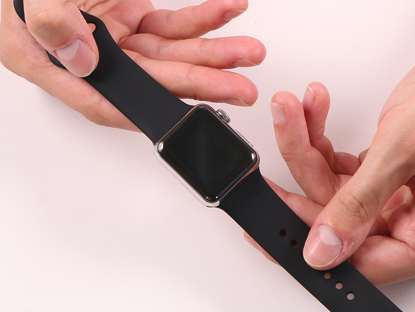 How to put an apple watch band on new arrivals