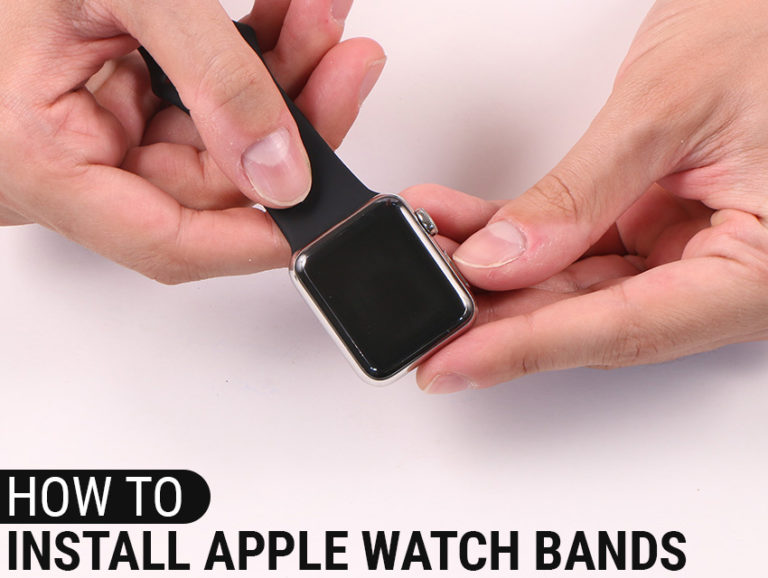 How To Install Apple Watch Bands StrapsCo